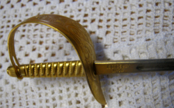 Aranyozott Vintage Wilkinson kard levélbontó