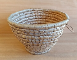 Fonott szakajtó kas kosár kerek 34 cm