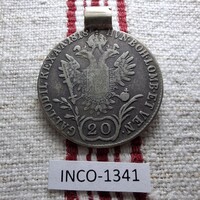 20 Krajcár 1818 F, Velencei verdejel!!!