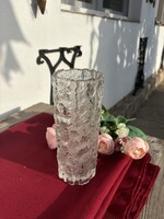 Gyönyörű Cseh Sklo Union Vladislav Urban ? üveg váza Gyűjtői mid-century modern