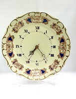 Zsolnay virágos falióra (ZAL-R89048)