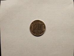 Jugoszlávia - 20 Dinár 1988