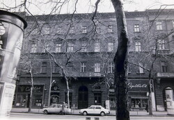 Régi fotónegatívok Budapest utcakép Belváros  1960-as évek B15/1/2