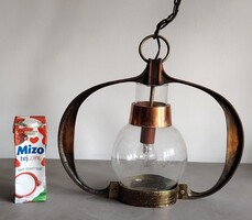 50 cm Lehoczky János iparművész bronz lámpa ALKUDHATÓ