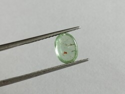 1.97ct ~1cm Ritka Gyönyörű, Természetes Zöld Akvamarin Ékkő