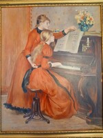Pierre Tremois híres francia festő másolta .Renoir festmény eladó