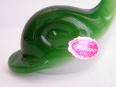 Muranoi üveg delfin
