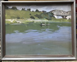 Szatmári Horváth Kálmán (1890-1957) Tiszai halászok