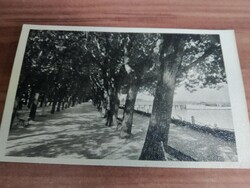 Régi képeslap, Balaton, Balatonfüred, 1952-ből
