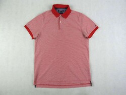 EREDETI TOMMY HILFIGER (M) SPORTOS ELEGÁNS RÖVID UJJÚ FÉRFI GALLÉROS PÓLÓ