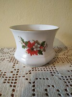 Wunsiedel Bavaria porcelán kaspó, hibátlan