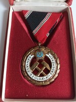 Rákosi címeres Bányász Szolgálati Érdemérem