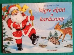 Morvay Zsófi: Végre eljött a karácsony  > Gyermek- és ifjúsági irodalom > Leporelló