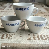 Kerámia kávéskészlet pótlásra, ARABESCA  kávés pohár 3 db  eladó!