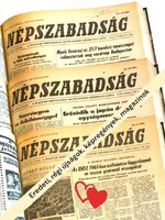 1958 július 9  /  Népszabadság  /  Születésnapra! Eredeti ÚJSÁG :-) Ssz.:  15488