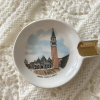 Csodaszép kis hamutál - Venezia Piazza S. Marco - Vitrinből!