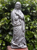 Antik kegytárgy, óriás méretű Szűz Mária szobor, 51 cm