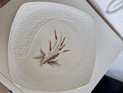 Schirnding Bavaria különleges négyszögletes porcelán tányérja 1949-1956 közöttből