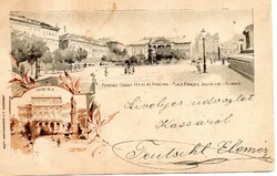Képeslap: Kassa, Szlovákia. 1898.