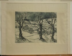 Dobi Piroska (1929 - ) : Falu télen
