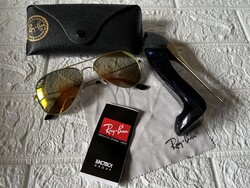 RAY BAN AVIATOR NAPSZEMÜVEG TOKKAL, KENDŐVEL,ÚJ!