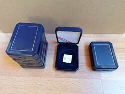 MNB  érme tároló, tartó doboz, díszdoboz - kb  Ø43-44 mm