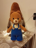 Teddy maci (horgolt mackó)
