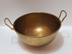 Régi réz habüst, 24,5 cm