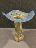 QUEZAL AMERIKAI MŰVÉSZI VÁZA!! 1910-20 !!! 27X24 cm!!!