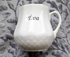 Éva feliratos hasas bögre 9cm 3dl