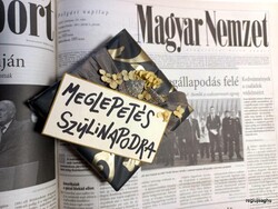 2007 december 17  /  MAGYAR NEMZET  /  Szülinapra EREDETI újság Ssz.:  37608
