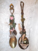 KANÁL - 2 db - AJÁNLATOT VÁROK - RÉZ - 29 x 8 cm - 26 x 5 cm - Osztrák - TÖMÖR - HIBÁTLAN