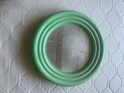 Zöld tukor Retro szocreal 79 es évek kadar barokk