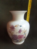 Gyönyörű Hollóházi porcelán vàza 1Ft-Ról!
