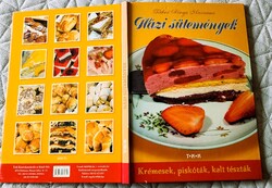 TÓTHNÉ PÁLYA MARIANNA : HÁZI SÜTEMÉNYEK KRÉMES PISKOTA KELT TÉSZTA SZAKÁCSKÖNYV ALBUM