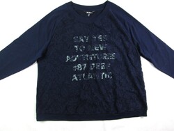 EREDETI ULLA POPKEN (2XL / 3XL) ELEGÁNS HOSSZÚ UJJÚ NŐI KÖNNYED FELSŐ