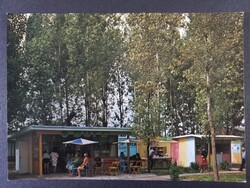 Régi ritka képeslap Cserkeszőlő Strand Lido