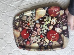 Gyümölcsös tálca  Retro szocreal kadar barokk