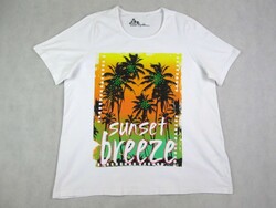 EREDETI ULLA POPKEN (2XL / 3XL) RUGALMAS ANYAGÚ RÖVID UJJÚ NŐI PÓLÓ FELSŐ
