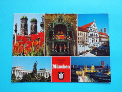 Képeslap (65) - Németország (NSZK) - München mozaik 1970-es évek