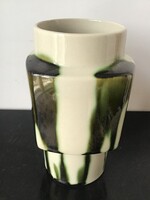 Art Deco kerámia váza 23cm.