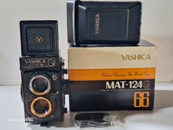 YASHICA MAT-124G TLR CAMERA SOSEM HASZNÁLT EREDETI CSOMAGOLÁSBAN
