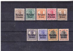 Belgium Német megszállás az I.VH-ban 1916-1918