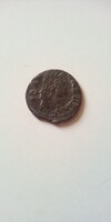 II. János Kázmér 1648 - 1668 Lengyel és Litván király 1 réz soldo
