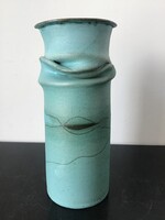 Retro kerámia váza 21cm.