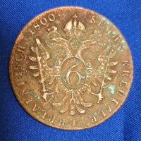 6 Krajcár 1800. (Osztrák Birodalom, II. Ferenc) patina (322)