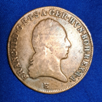 1800. Ausztria 3 Krajcár, Verdejel ''E" - Karlsburg (Osztrák Birodalom, II. Ferenc) (328)