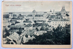 Eger  - Város látképe 1910 körül