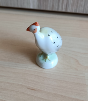 Retro Hollóházi porcelán gyöngytyúk