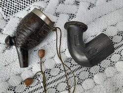 2 db Antik pipa egyben